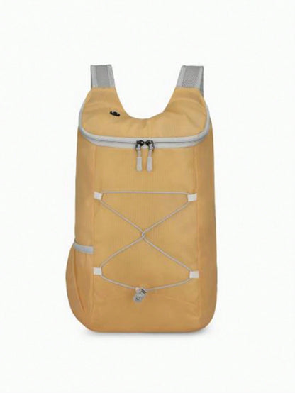 1pc Lightweight Foldable Backpack 20L Water-Resistant Ultra-Light Hiking Camping Daypack