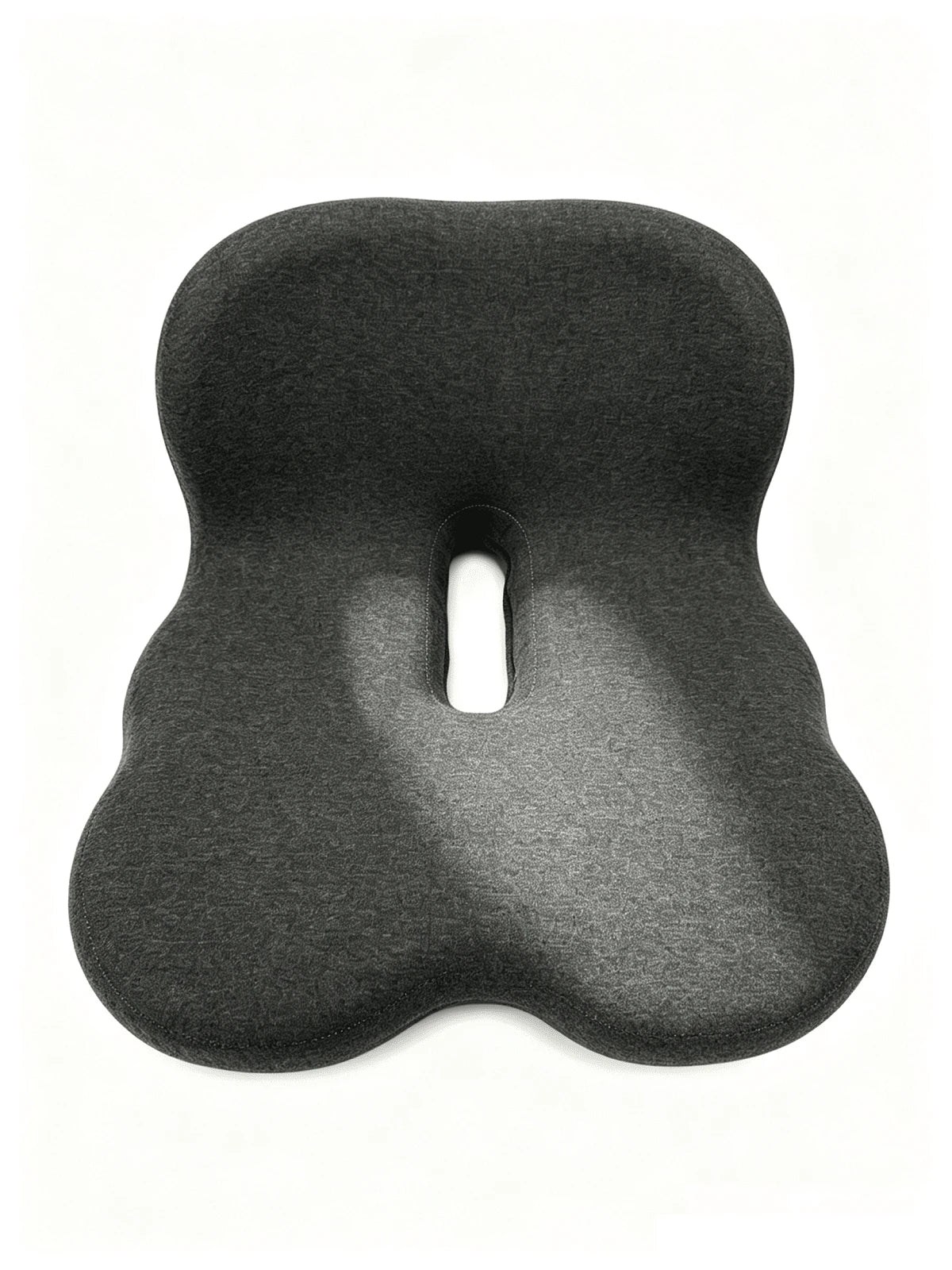 1PC Memory Foam Seat Cushion With Back Support, Ergonomic Chair Cushion For Office, Car & Home, Detachable Anti-Slip Sitting Pad, Black Available