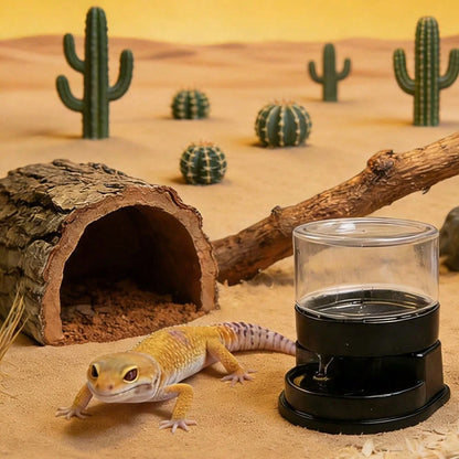 1pc Mini Automatic Water Refilling Device, Suitable For Lizards, Geckos And Other Reptiles, Automatic Water Refill Without Frequent Refilling, Applicable For All Reptile Terrariums, Ideal For Geckos