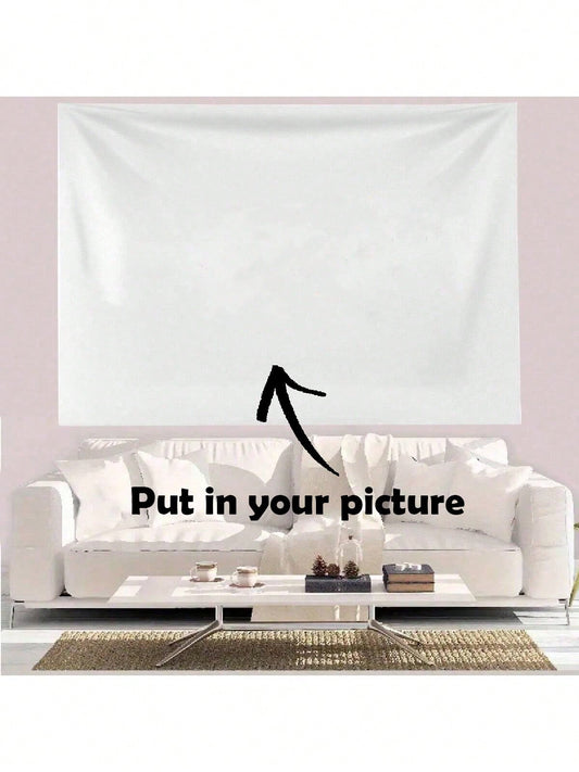 1pc Personalized Tapestries, Custom Image Wall Decor, Gifts For Him Her Mom Dad, Graduation, Mother's Day, Father's Day, Valentine's Day, Birthday, Anniversary, Wedding, Housewarming, Class Of 2026, A