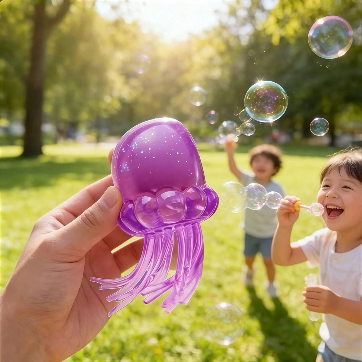 1pc Realistic Pressure Relief Jellyfish Shaped Soft Squishy Toys, Cute Soft Stress Relief, Slow Rebound TPR Material Realistic Jellyfish Shaped Stress Ball, Adult Pressure Relief Toys--Squishy-Squishy