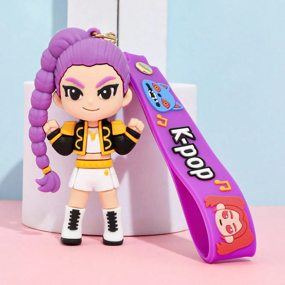1pc Set Cute Christmas Keychain, Cartoon Pendant For Girls, Keychain, Tiger Keychain, Couple Keychain, Anime Phone Charm, Bag Accessory, Friend Gift Suitable As A Gift Children's Holiday Gifts