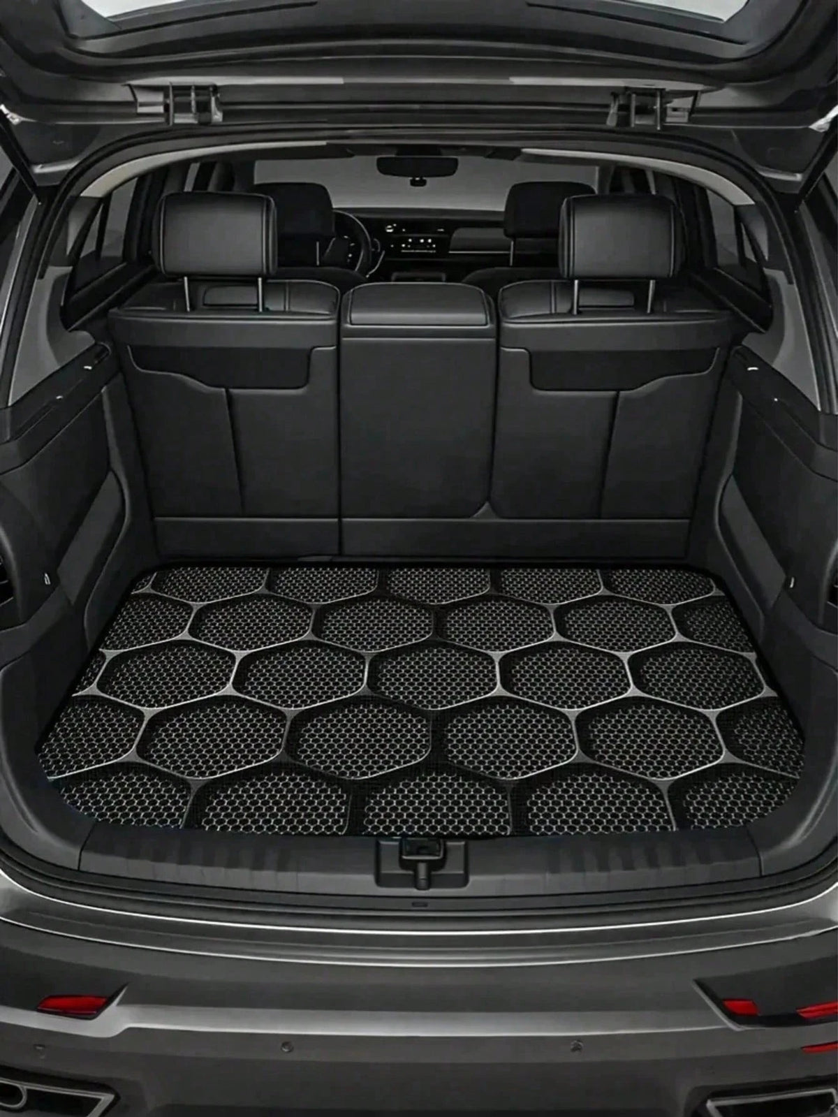 1pc Thick Waterproof Car Trunk Mat- Thickened Waterproof Cargo Mat, Dust-Proof And Easy To Clean, Universal Fit For SUV, Sedan, Truck, Protect Trunk Space