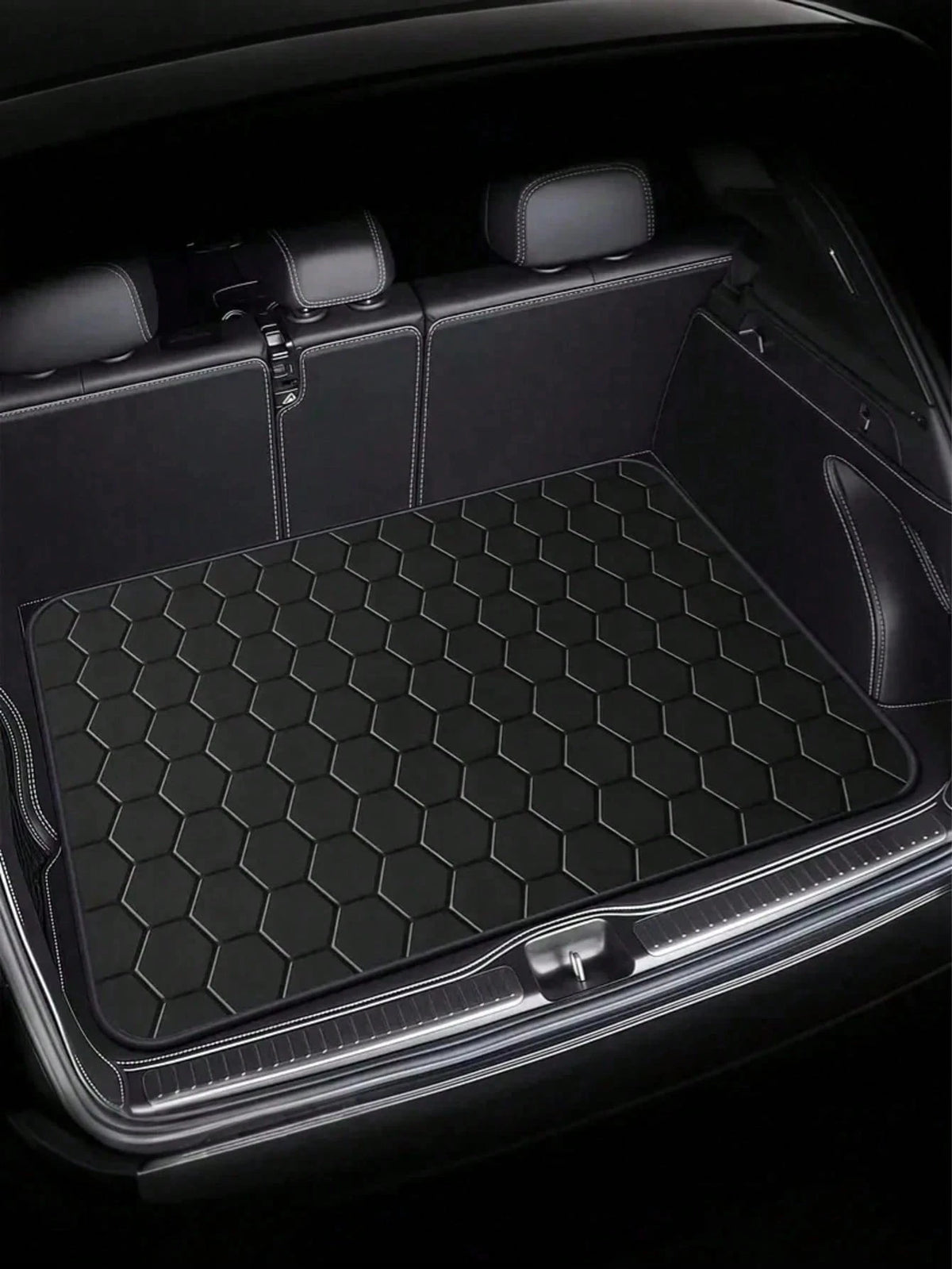 1pc Thick Waterproof Car Trunk Mat- Thickened Waterproof Cargo Mat, Dust-Proof And Easy To Clean, Universal Fit For SUV, Sedan, Truck, Protect Trunk Space
