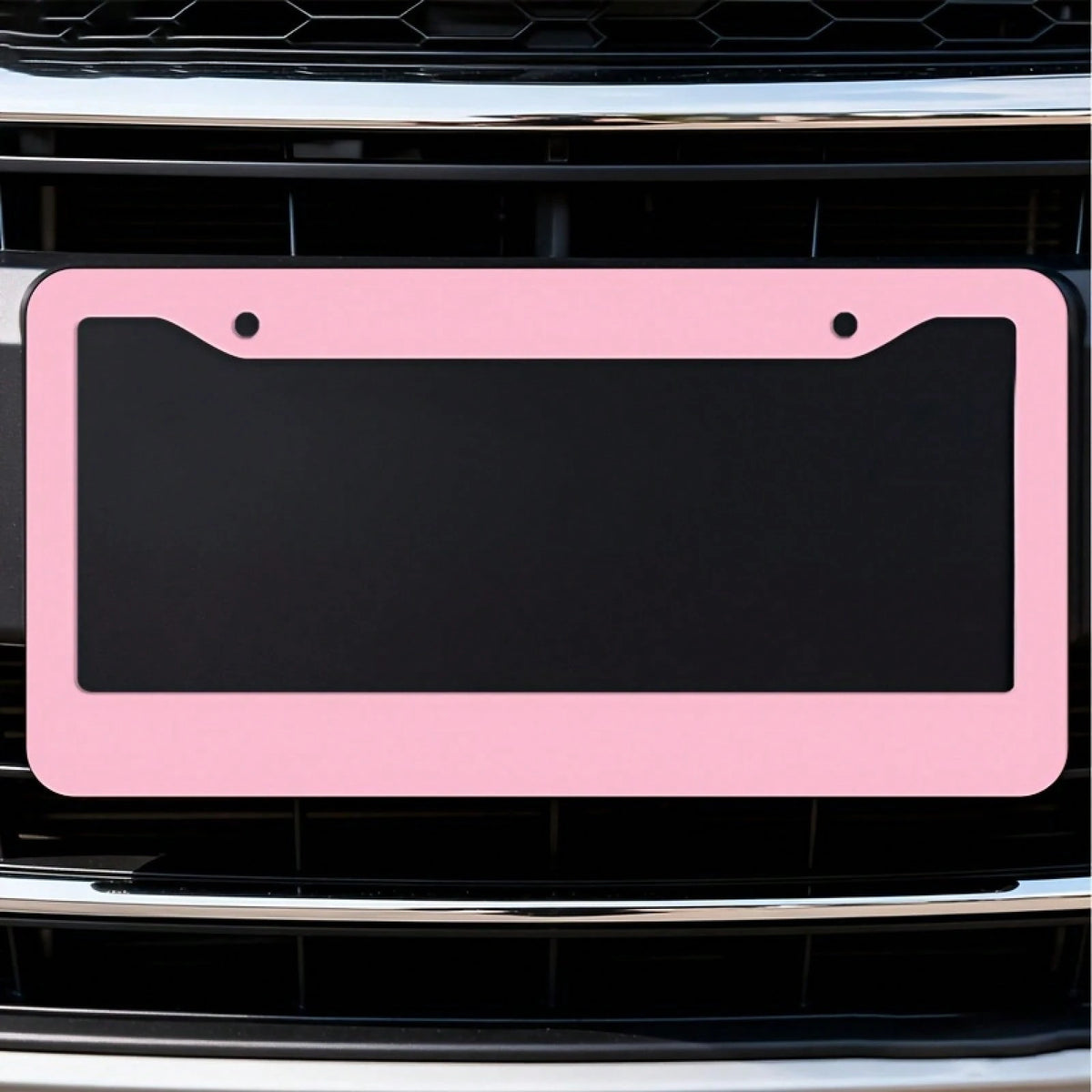 1Pc Unisex Durable License Plate Frame,12.2*6.3Inch,Fits US & Canada Vehicles,Exterior Decor For Most Cars,Vehicle Accessory,Birthday Gifts,Valentines Gift,Car Stuff,Car Decoration,Motorcycle,Car Acce