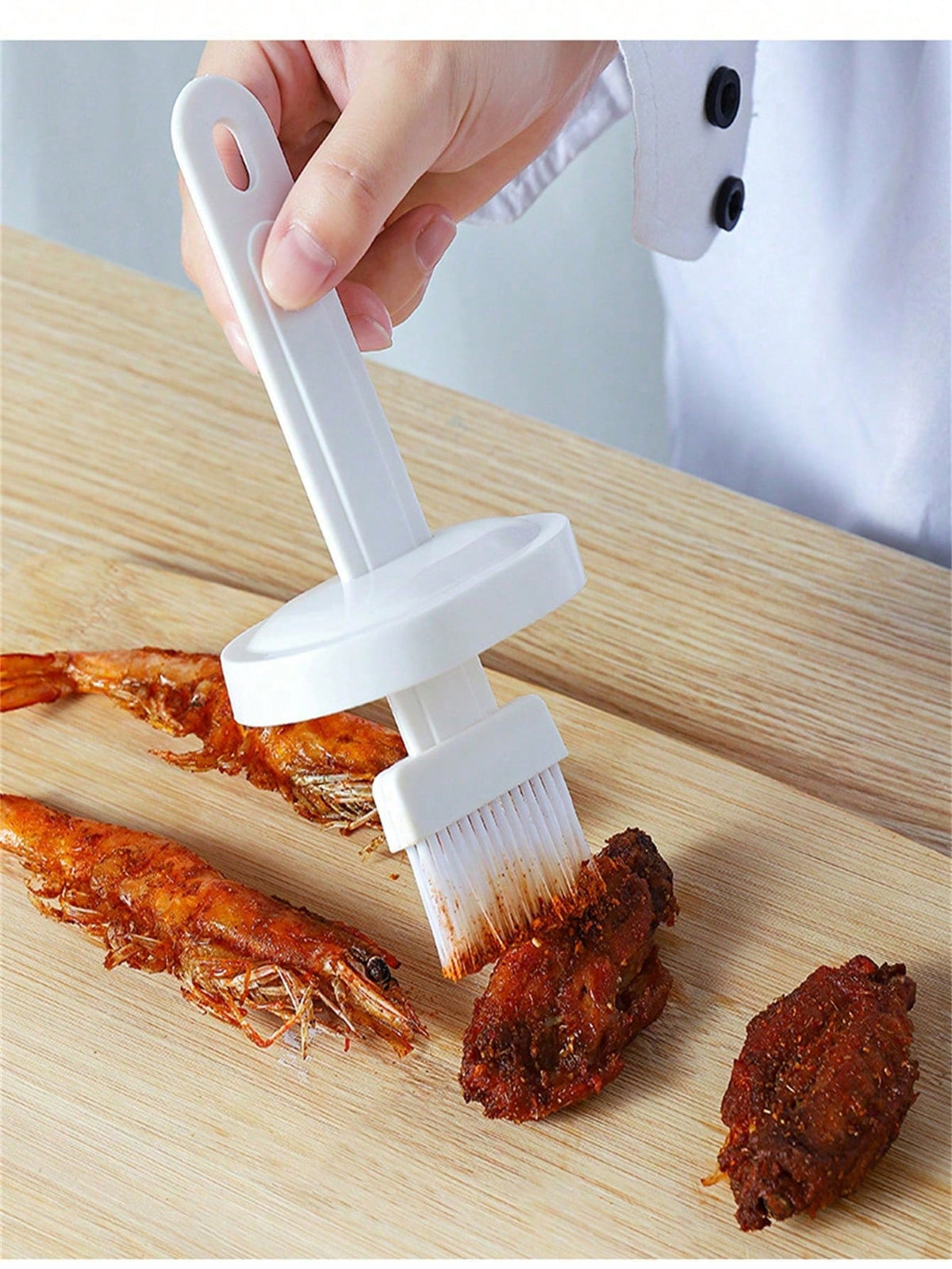 1pc Versatile Nylon/Silicone Basting Brush, Available In Multiple Colors, Suitable For Baking, Grilling, Cooking, Ideal Gift For New Year, Valentine's Day, Mother's Day, Father's Day, Graduation