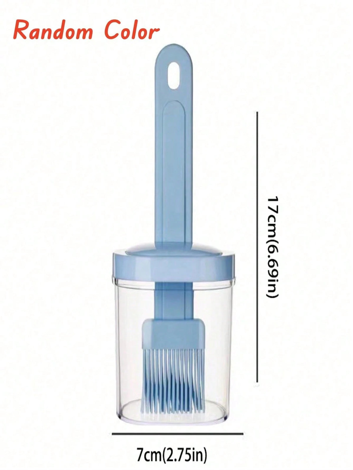 1pc Versatile Nylon/Silicone Basting Brush, Available In Multiple Colors, Suitable For Baking, Grilling, Cooking, Ideal Gift For New Year, Valentine's Day, Mother's Day, Father's Day, Graduation