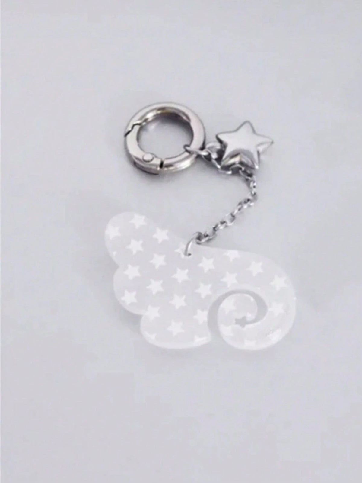 1pc Vintage Y2K Angelic Wings & Star Keychain Pendant Cute & Stylish Accessory Suitable For Bags Backpack Decor Keychain For Bag Car Accessories For Women