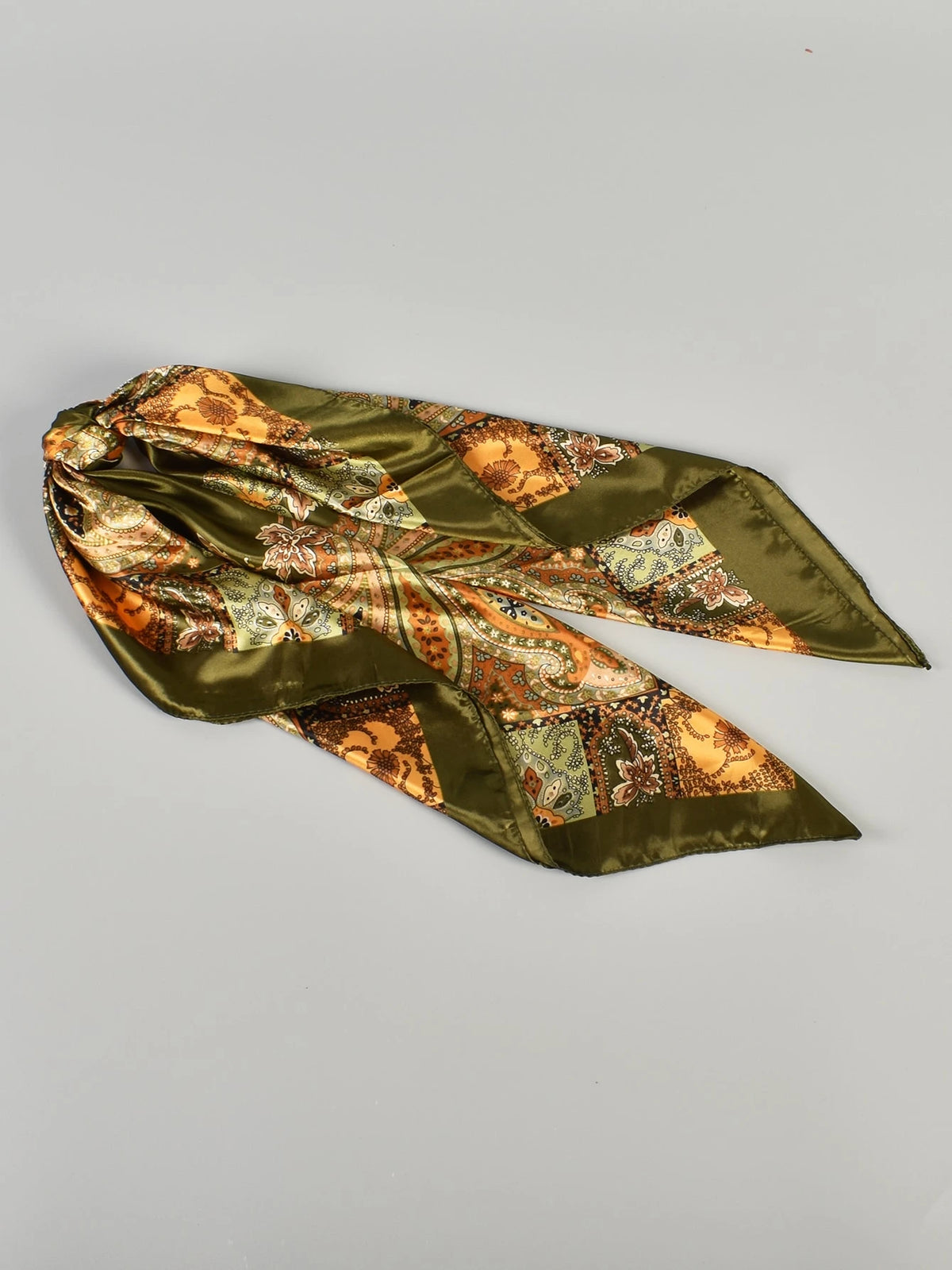 1pc Women's Paisley & Paisley Pattern Jacquard Print Scarf Large Square Shawl Fashion Headscarf For Travel Party Boho Bandana