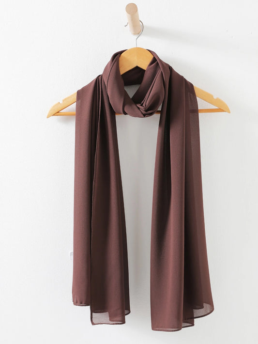 1pc Women Solid Casual Scarf For Daily Decoration Women Wrap  Winter Fall