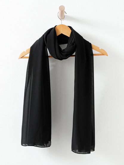 1pc Women Solid Casual Scarf For Daily Decoration Women Wrap  Winter Fall