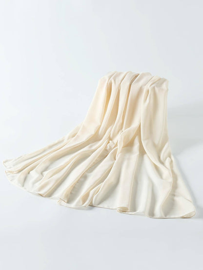 1pc Women Solid Casual Scarf For Daily Decoration Women Wrap  Winter Fall