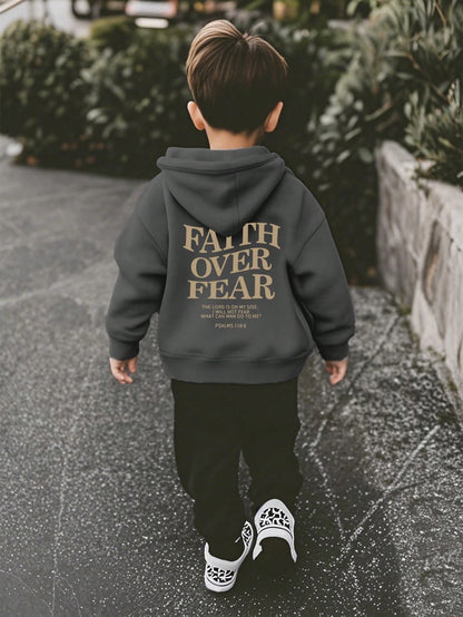 1pc Young Boy Casual Printed Sweatshirt, Soft And Comfortable Fleece Pullover For Autumn/Winter, Suitable For Warm Moments