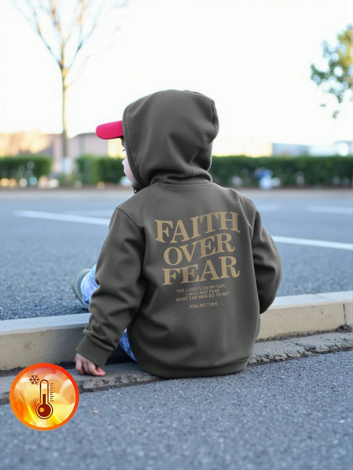 1pc Young Boy Casual Printed Sweatshirt, Soft And Comfortable Fleece Pullover For Autumn/Winter, Suitable For Warm Moments