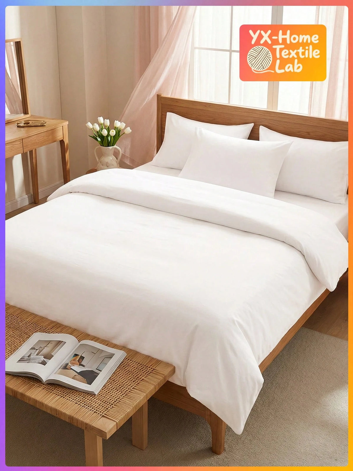 2/3pcs Duvet Cover Set, Bedding Set, Solid Color Skin-Friendly Comforter Cover Set, Simple Style Quilt Cover Set, Lightweight And Ailky Smooth, For All Seasons, For Twin/Queen/King, 1pc Duvet Cover An