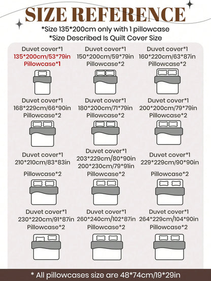 2/3pcs Duvet Cover Set, Bedding Set, Solid Color Skin-Friendly Comforter Cover Set, Simple Style Quilt Cover Set, Lightweight And Ailky Smooth, For All Seasons, For Twin/Queen/King, 1pc Duvet Cover An