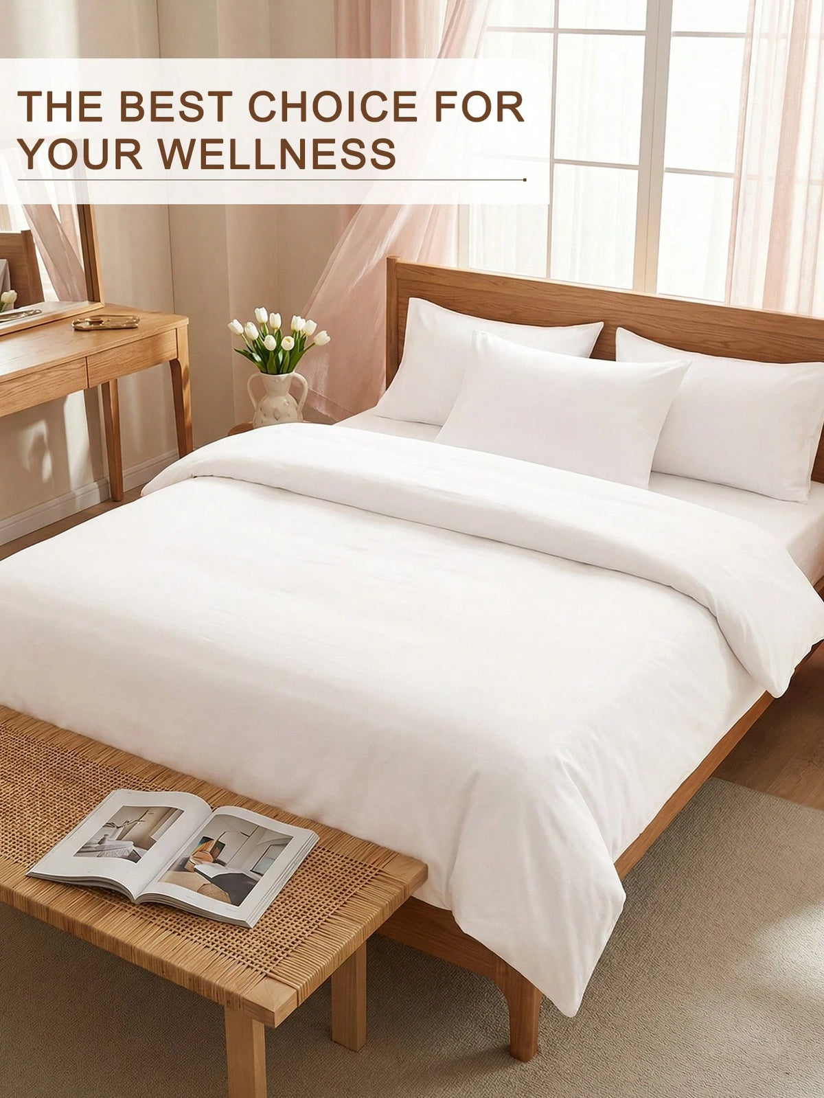 2/3pcs Duvet Cover Set, Bedding Set, Solid Color Skin-Friendly Comforter Cover Set, Simple Style Quilt Cover Set, Lightweight And Ailky Smooth, For All Seasons, For Twin/Queen/King, 1pc Duvet Cover An