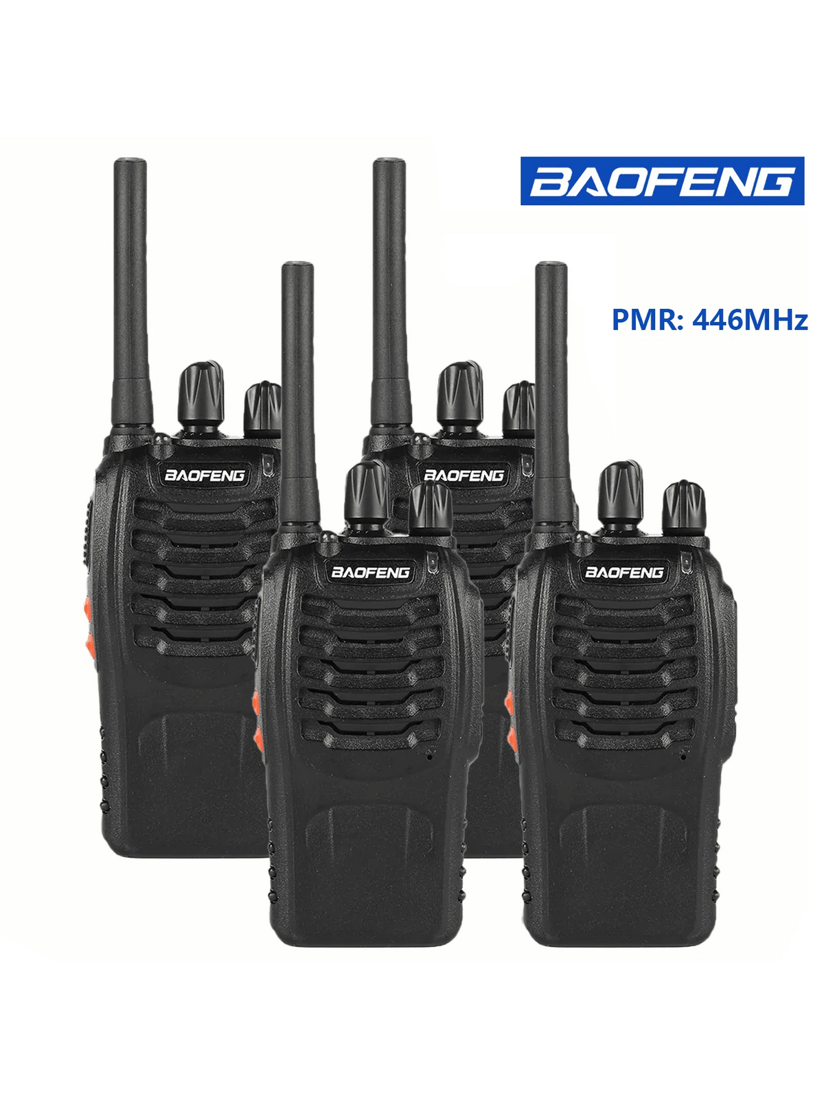2/4pcs Baofeng TH-888S PMR Handheld Two-Way Radio For Adults, Portable Walkie Talkie For Hiking, Cycling, Camping