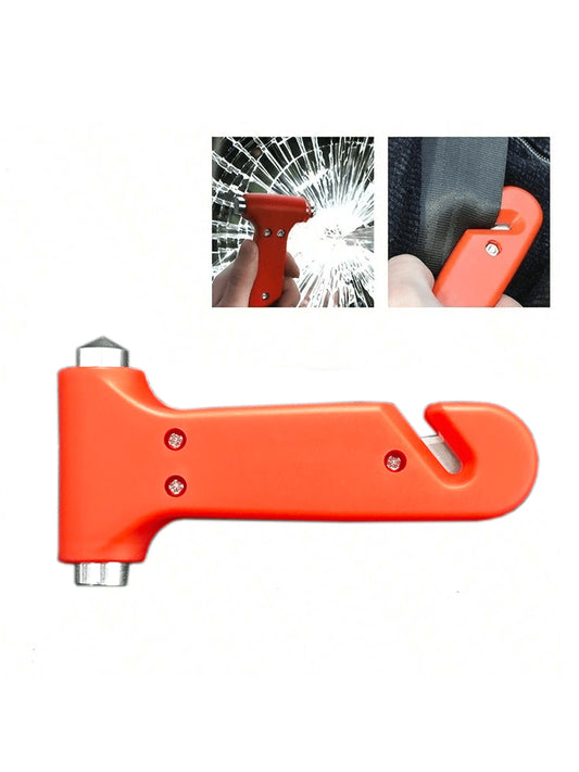 2 In 1 Car Emergency Escape Hammer & Seatbelt Cutter, Glass Window Breaker Multifunctional Emergency Rescue Escape Tool Auto Car Accessories