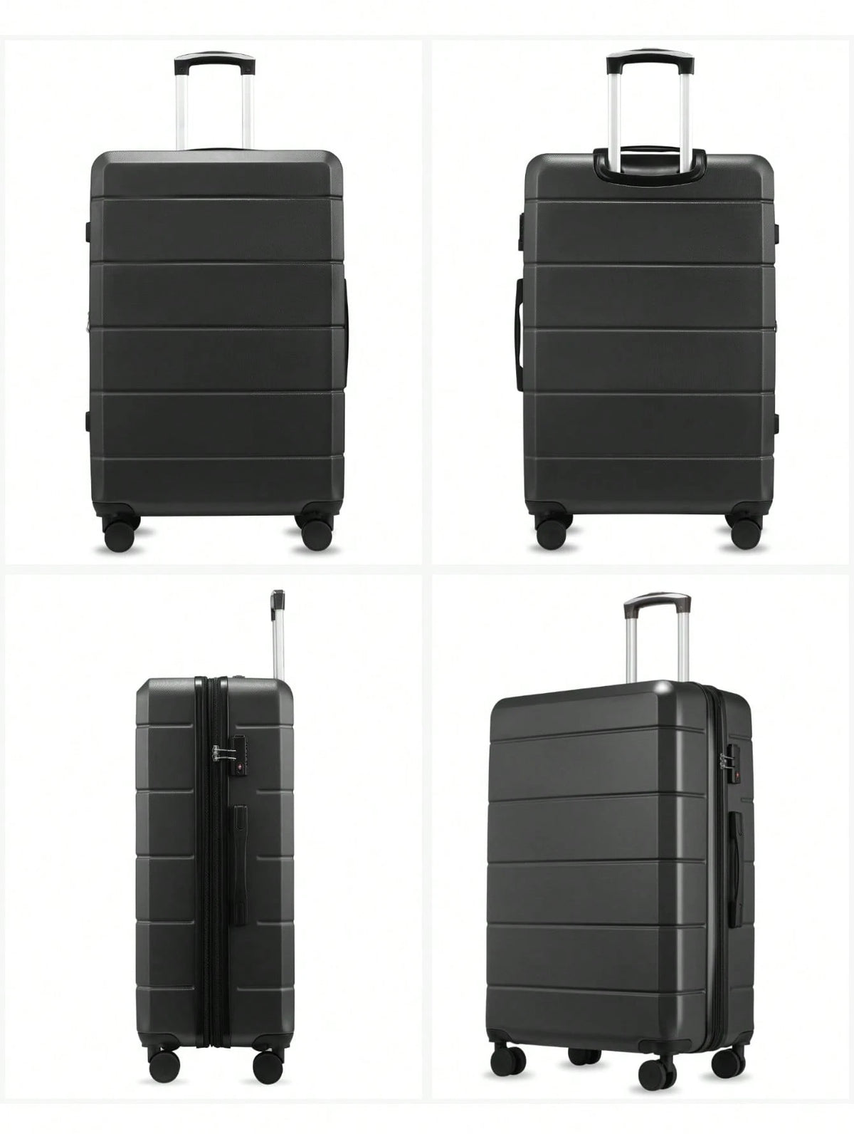 20 Inch Expandable ABS Hardside Carry On Luggage 22x14x9 Airline Approved, Lightweight 6.1 Lbs Spinner Suitcase With TSA Lock, Back To School Travel