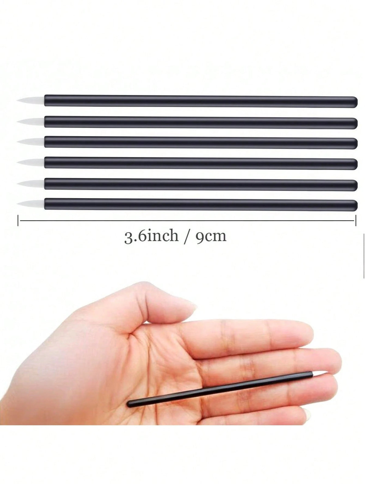 200/100/50pcs Eyeliner Pen, Used For Eyeliner, Lip Line, Highlight And Detail Makeup Outline, Makeup Brush Applicator, Fine Brush Head, Necessary Cosmetics Tools For Makeup