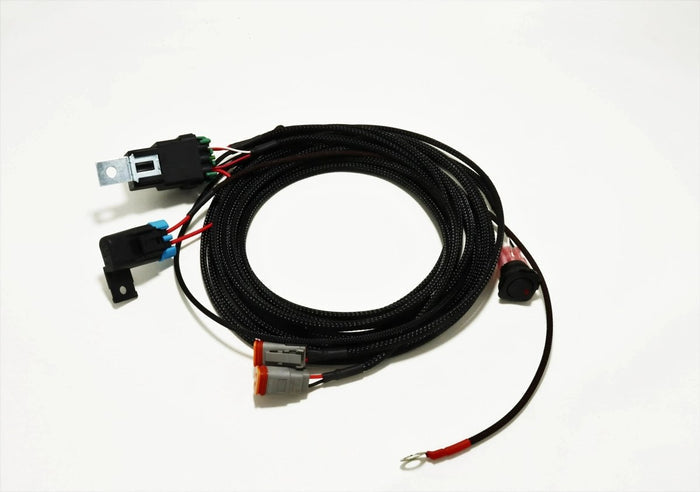 Crawford custom wiring harness for hood, mirror, or bumper lights on 2017-2023 Subaru Impreza