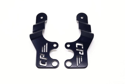 Crawford powder-coated hood light pod mounting brackets for 2019-2024 Subaru Forester