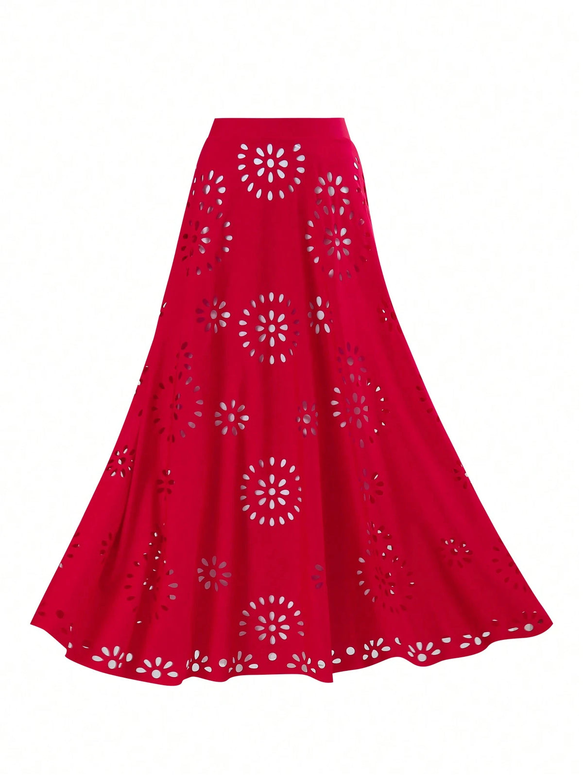 2025 New Arrival European & American Stylish One-Piece Swimwear + Cover Up Dress Set For Women Vacation Beach Summer Red