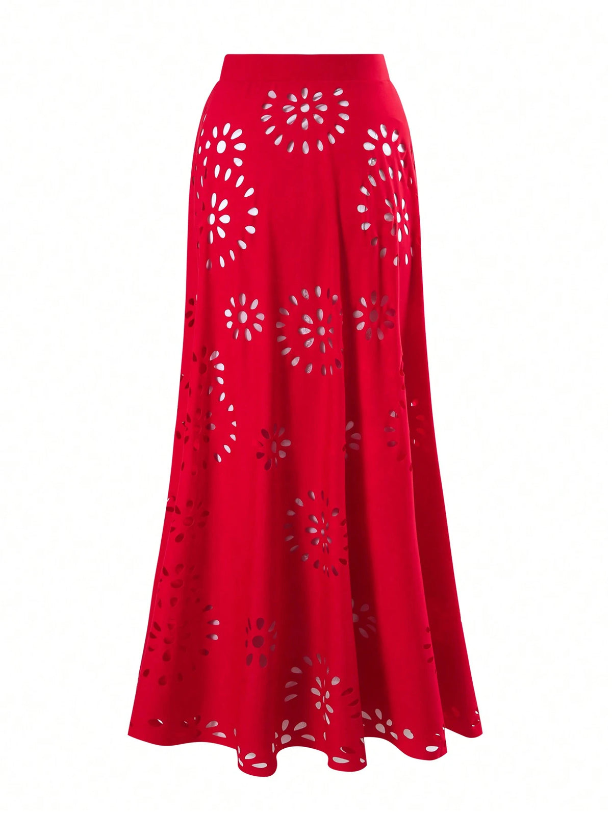 2025 New Arrival European & American Stylish One-Piece Swimwear + Cover Up Dress Set For Women Vacation Beach Summer Red