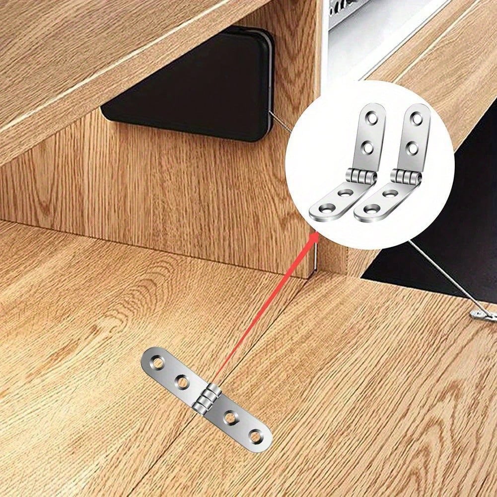 2pcs 180 Degree Swivel Hinges, Hardware Accessories