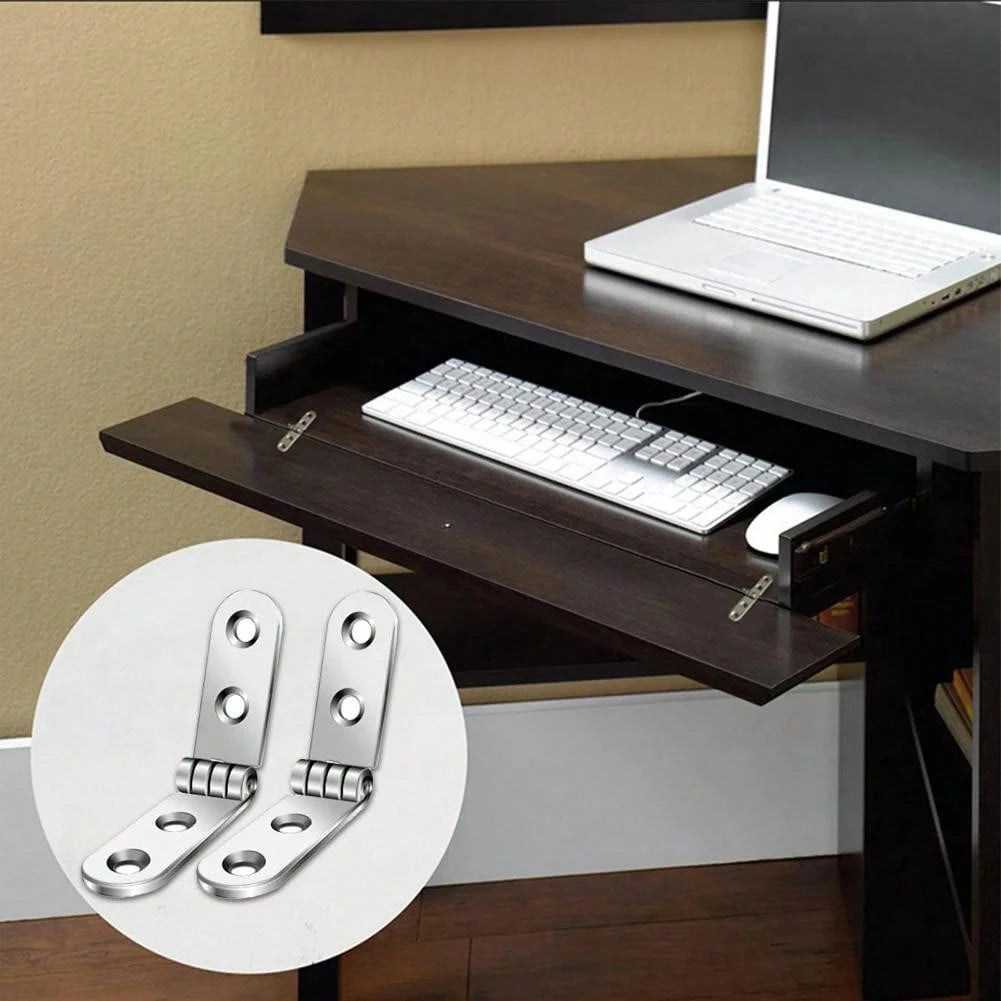 2pcs 180 Degree Swivel Hinges, Hardware Accessories