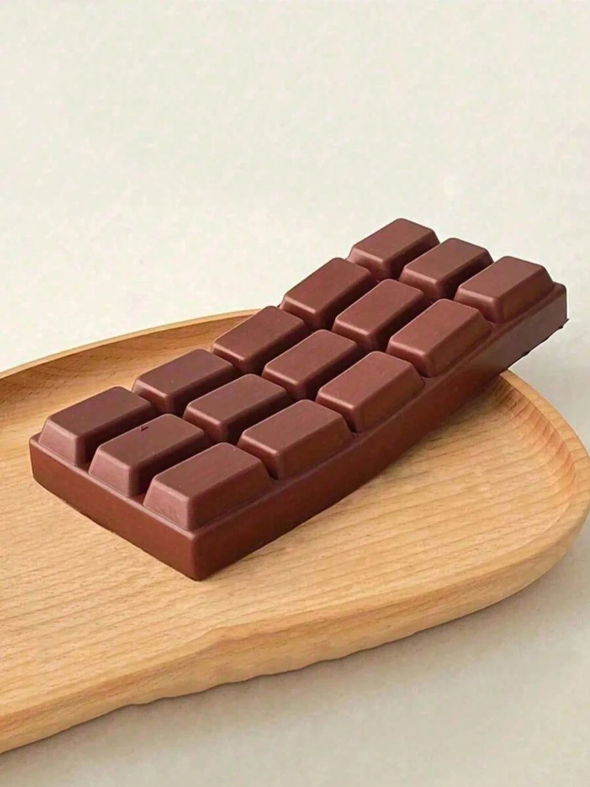 2pcs/1pc Realistic Chocolate Stress Relief Squeeze Toy, Squeeze And Play To Relieve Stress, Adult Desktop Stress Relief Squeeze Toy, Chocolate Shaped Birthday Party Gift And Surprise Gift, Perfect Gif