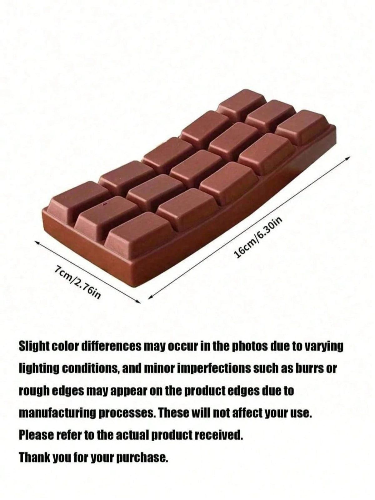2pcs/1pc Realistic Chocolate Stress Relief Squeeze Toy, Squeeze And Play To Relieve Stress, Adult Desktop Stress Relief Squeeze Toy, Chocolate Shaped Birthday Party Gift And Surprise Gift, Perfect Gif