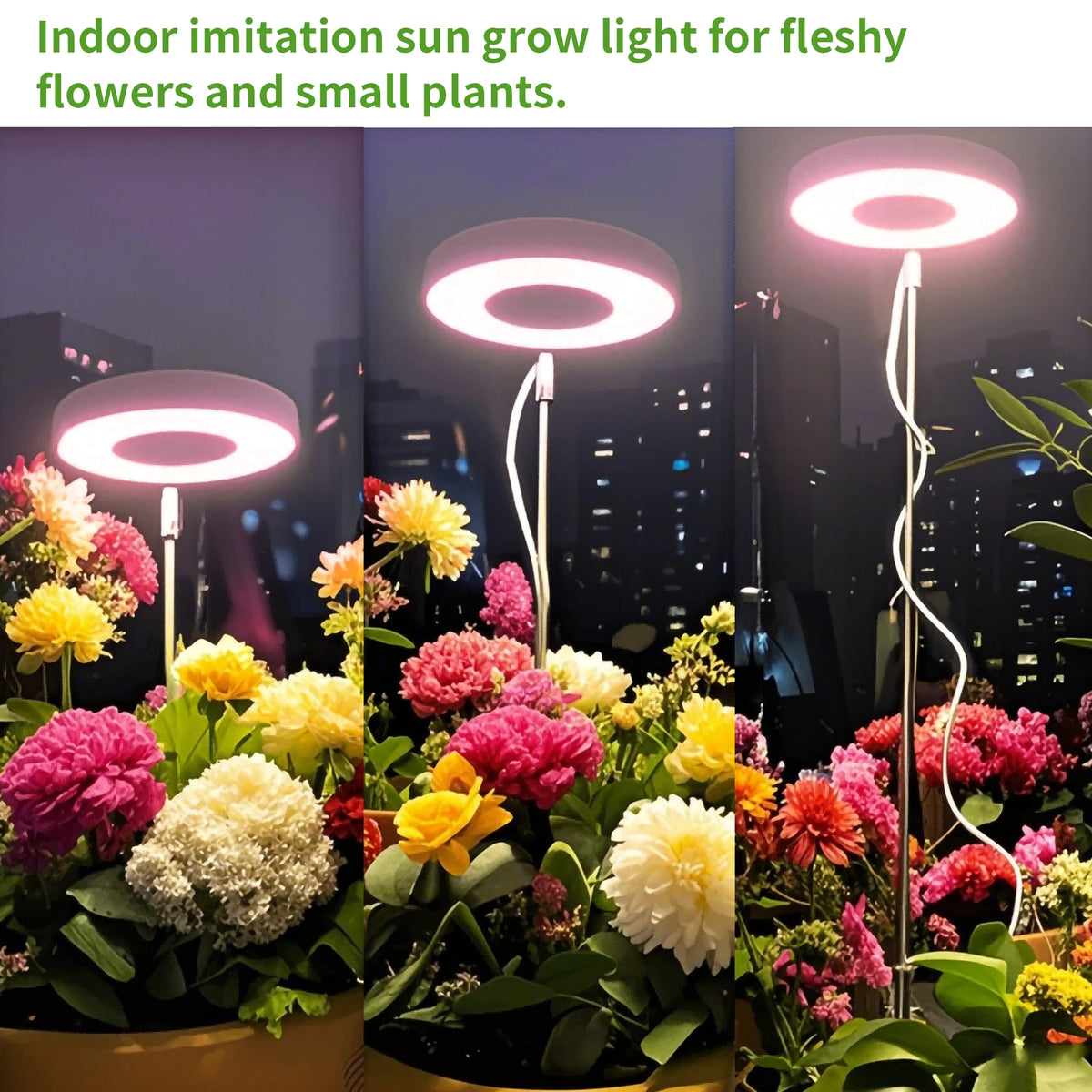 2pcs, Indoor Full Spectrum Grow Light For Plants, Plant Grow Lights, Indoor Imitation Sun Grow Lamp Suitable For Indoor Plant Fleshy Flowers And Small Plants, Promote Plant Growth, Height And Brightne