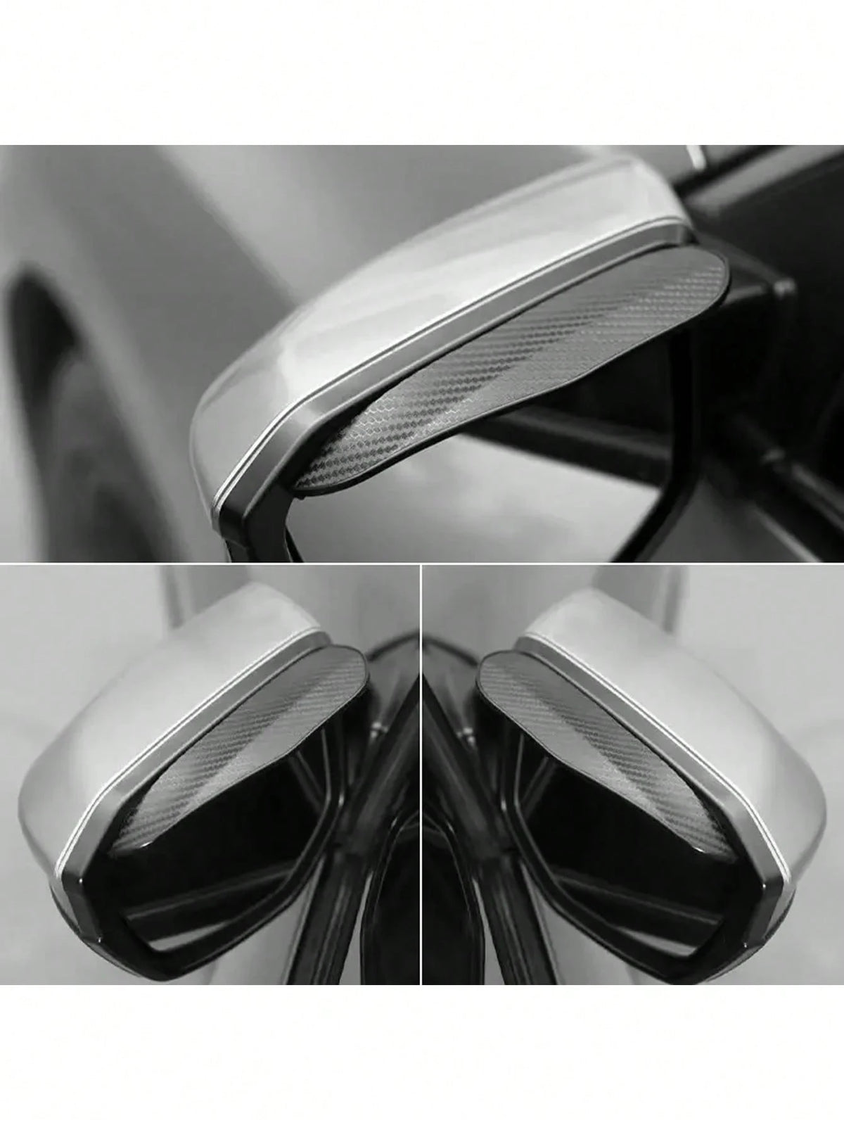 2pcs/Set Car Rearview Mirror Waterproof Protective Film, Transparent Rain-Proof Membrane, Auto Accessories