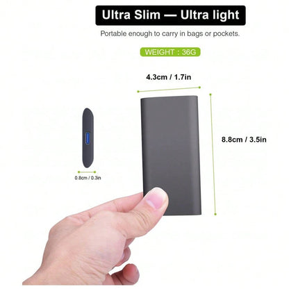 2TB High-Speed External Hard Drive Portable Ultra-High Speed, Simple Design