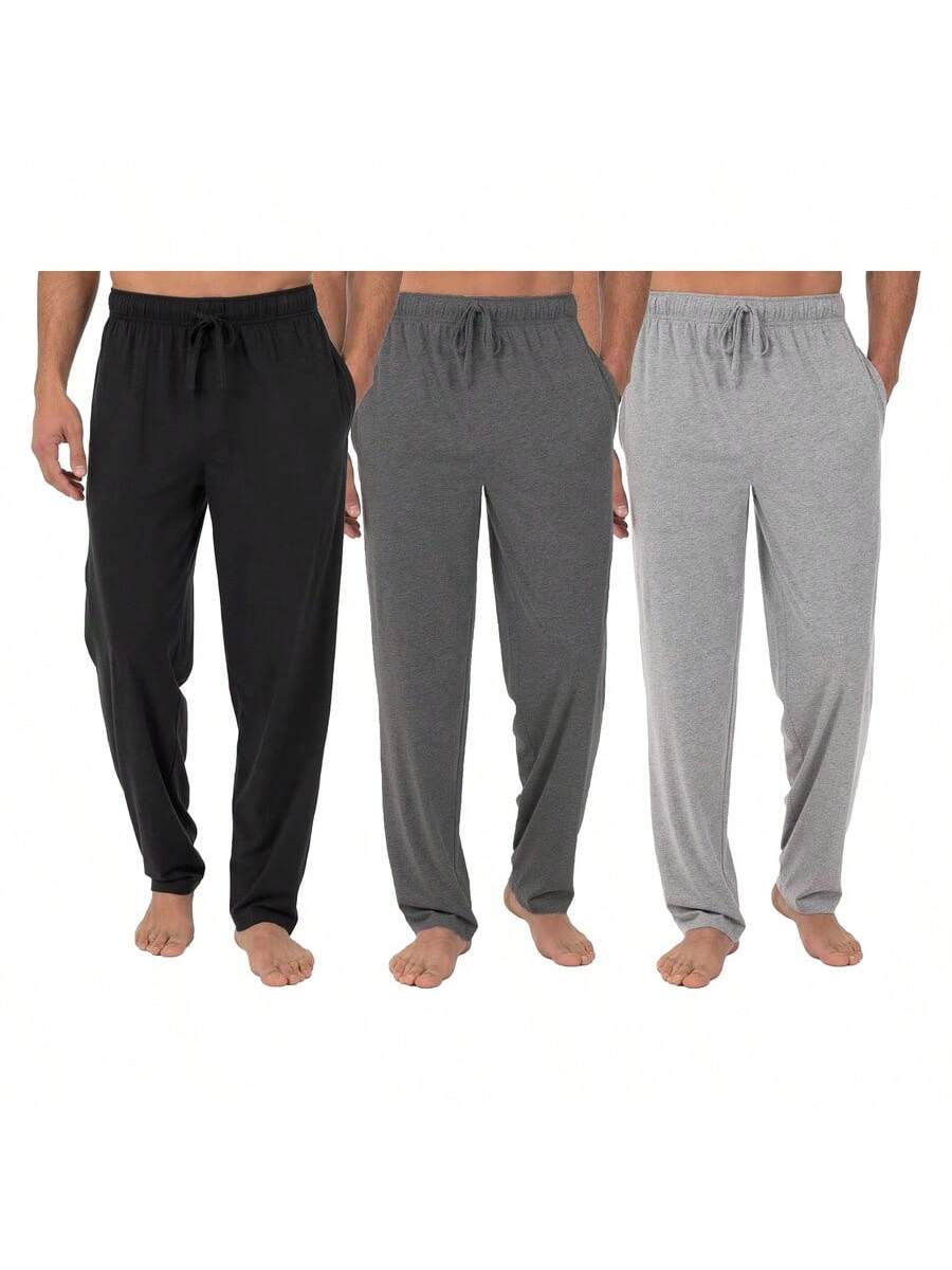 3-Pack Men's Classic Lounge Pajama Pants (S-3XL)