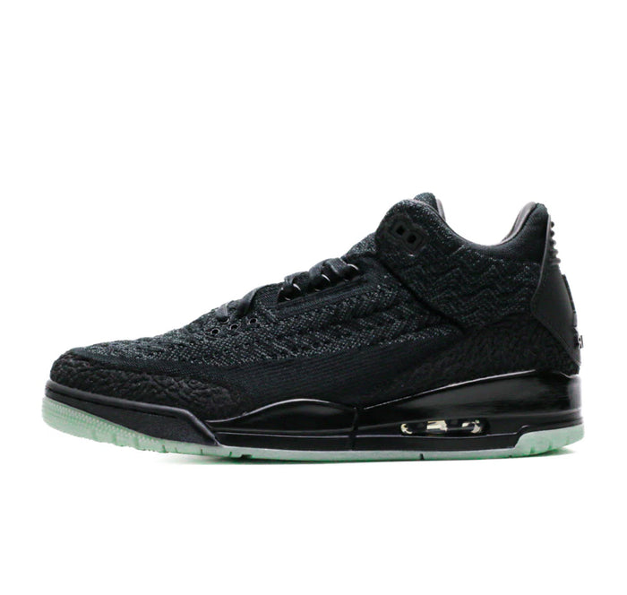 Jordan 3 Retro "Flyknit Black"