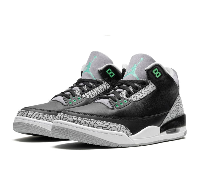 Jordan 3 Retro "Green Glow"