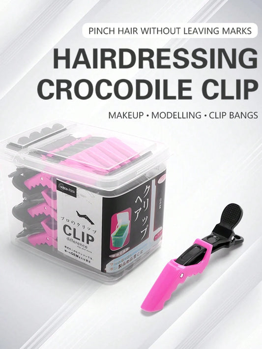 30pcs/Box Hair Clips, Hair Clips, Claw Sectioning Clips, Salon Hair Styling Tools, Hairdresser Tools, Combs, Back Combs, Hairdressing Accessories, Hair Dryer, Hair, Hairdresser, Hairdressing Tools, Ha