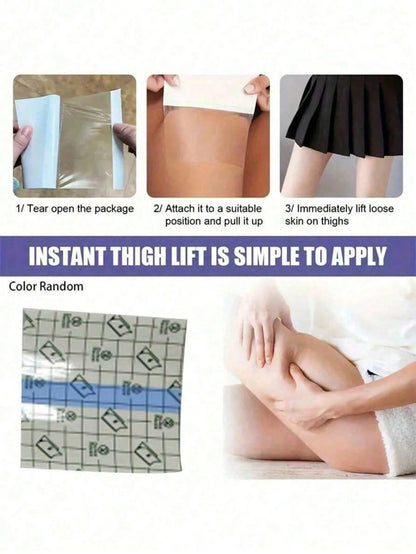 30Pcs Invisible Thigh & Butt Lifting Stickers, Premium Odorless Plastic Beauty Shaping Patches, Waterproof, Skin-Friendly And Ultra-Comfortable For All-Day Daily Wear, Breathable Scentless Body Firmin
