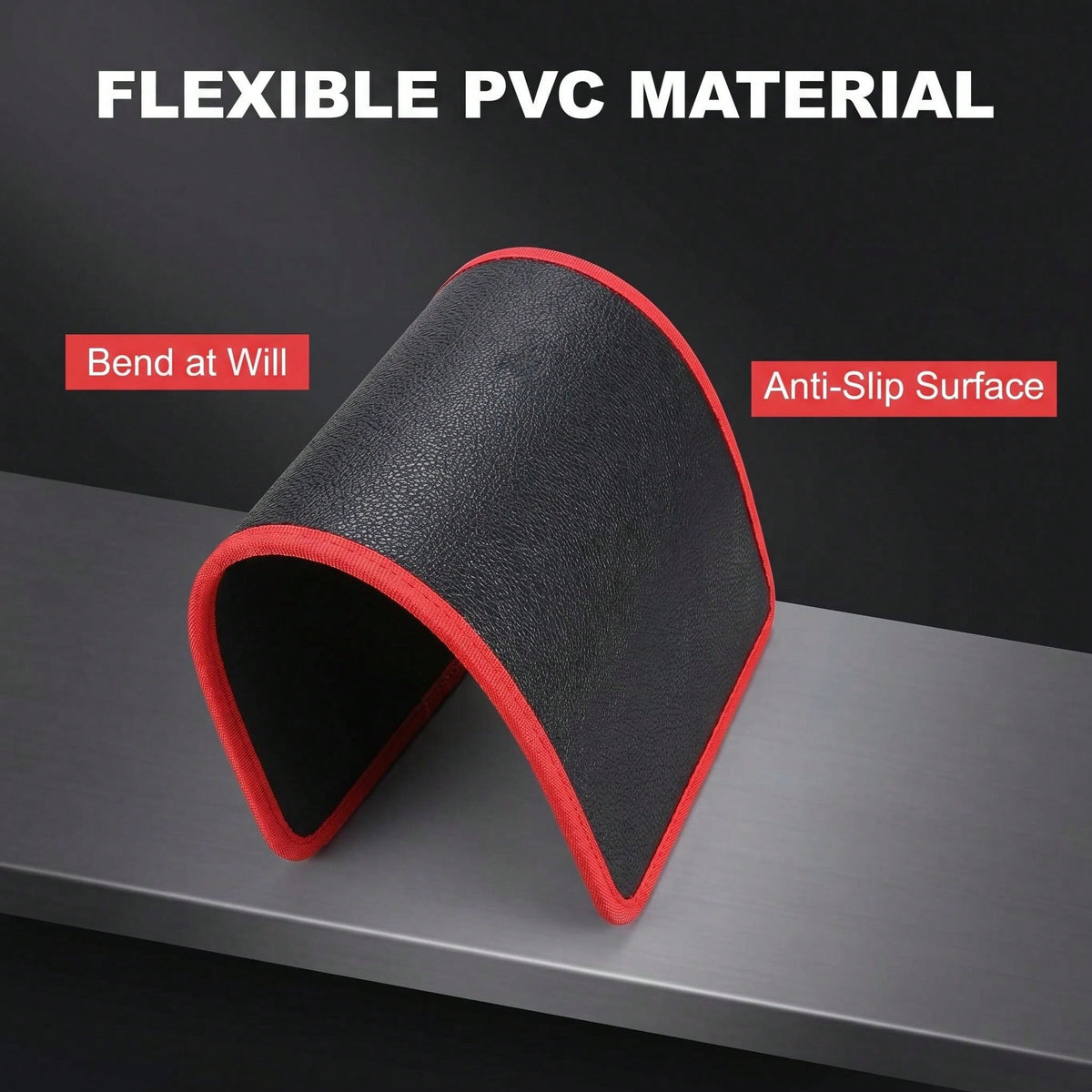 3pcs Magnetic Tool Mats, Non-Slip Flexible Magnetic Tool Mats And Trays, Heavy Duty PVC Icon Magnetic Tool Mats And Tray Pads, Suitable For Mechanical, Garage, Workshop Organization, Automotive Repair