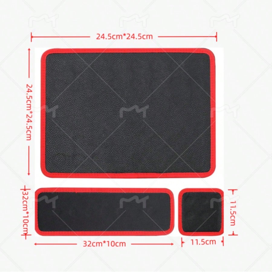 3pcs Magnetic Tool Mats, Non-Slip Flexible Magnetic Tool Mats And Trays, Heavy Duty PVC Icon Magnetic Tool Mats And Tray Pads, Suitable For Mechanical, Garage, Workshop Organization, Automotive Repair