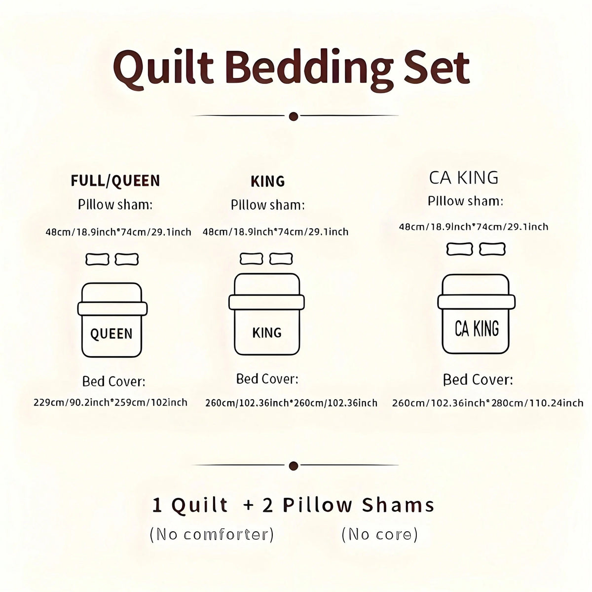 3pcs Princess Style Bedspread Set(1*Bedspread + 2*Pillowcases, Without Core), Suitable For All Seasons And Hand Washable, French Princess Bedspread Set