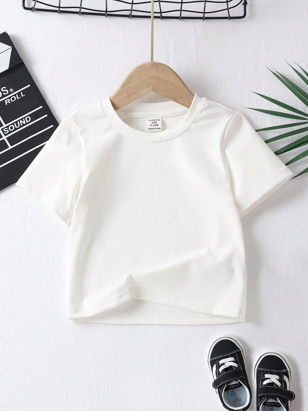 3pcs/Set Baby Boy Casual Minimalist All-Match Tee, Loose Comfortable Short Sleeve Round Neck T-Shirt, Suitable For Summer