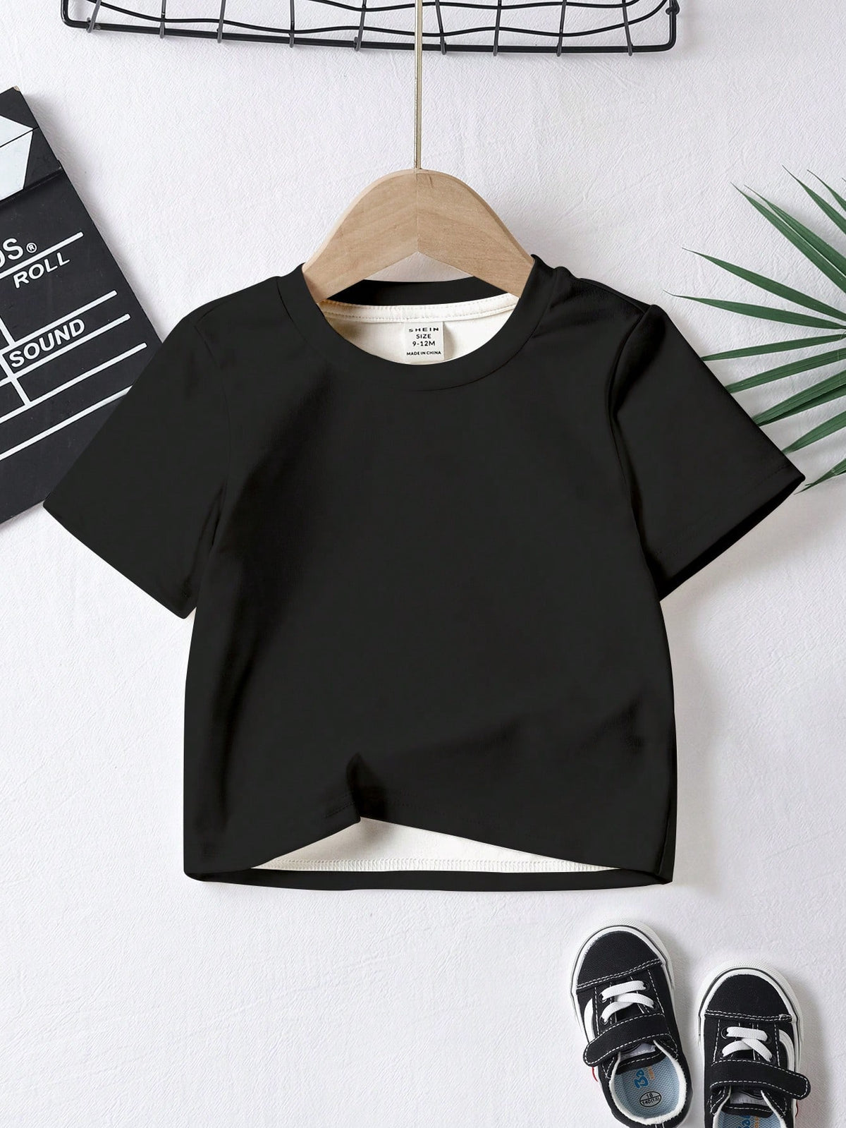 3pcs/Set Baby Boy Casual Minimalist All-Match Tee, Loose Comfortable Short Sleeve Round Neck T-Shirt, Suitable For Summer