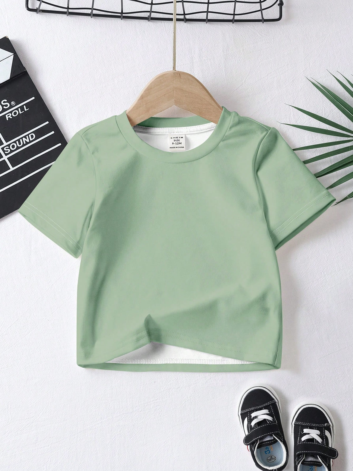 3pcs/Set Baby Boy Casual Minimalist All-Match Tee, Loose Comfortable Short Sleeve Round Neck T-Shirt, Suitable For Summer