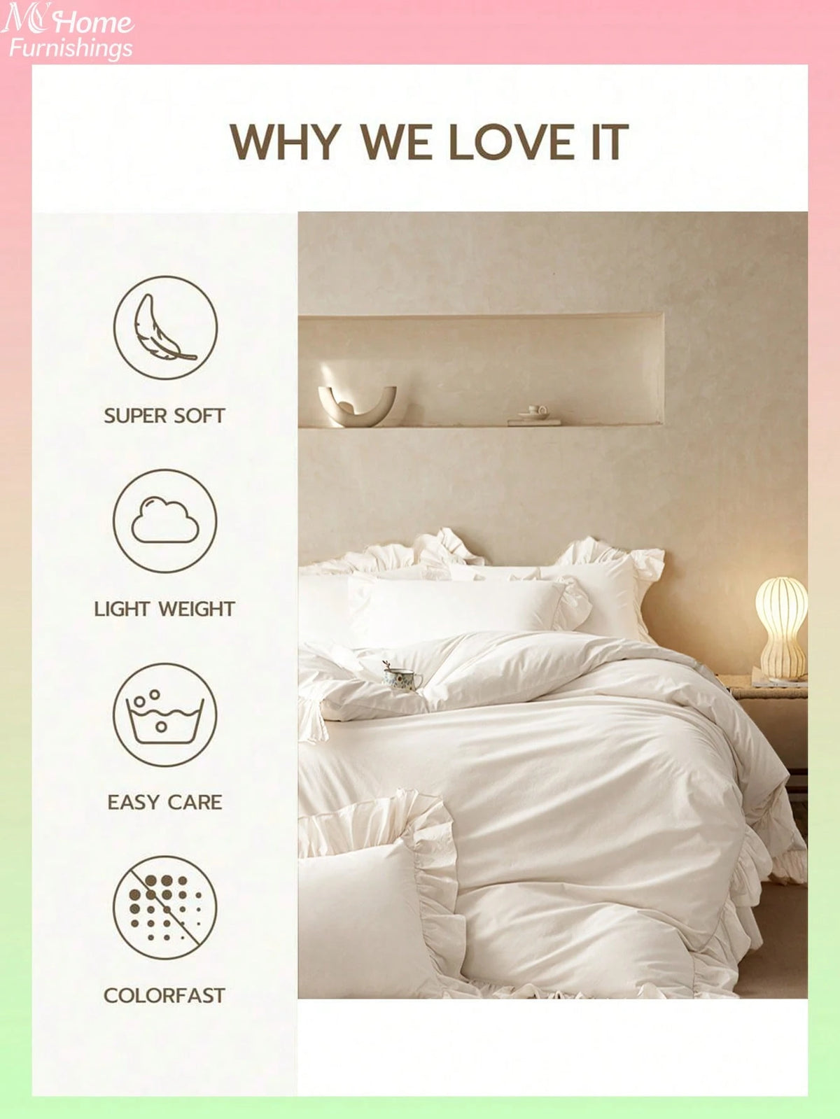3pcs White Lace Bedding Set, 1 Duvet Cover And 2 Pillowcases, Dorm Bedding For Boys And Girls, Minimalist Fashion Home Decor, Soft And Comfortable Bedroom Bedding, Fashion Set, Machine Washable, No Fi