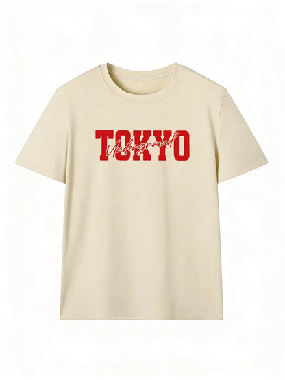 3pcs Women's Summer Multi- Print Casual Crew Neck Short Sleeve T-Shirts, Versatile Chinese Style Koi & Crane And Sports Car Graphic Design, Daily Casual Vacation, Vintage