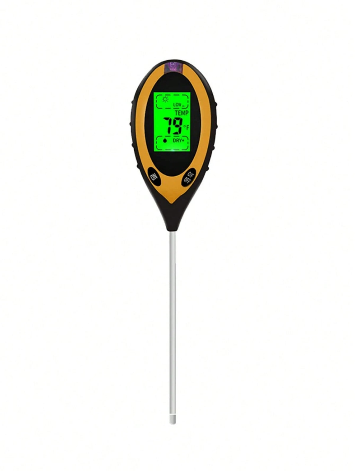4-In-1 Soil Tester, Digital Soil PH Meter, Moisture/ Light/ Temperature/ PH Test Kit For Garden, Lawn, Farm, Potted Plants & Outdoor Plants